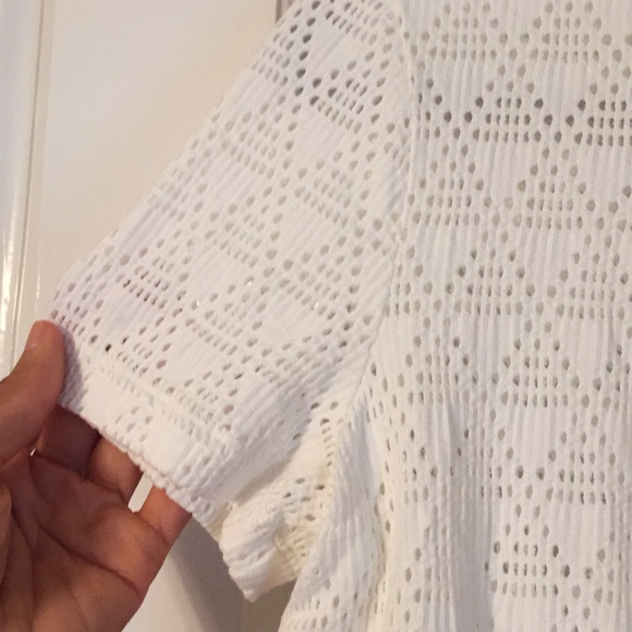 Madewell NWT white tie shirt new size extra small - Picture 6 of 9